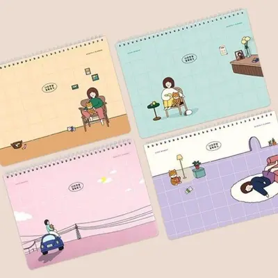 핑크풋 만년 먼슬리 플래너 스케줄러 노트 수첩 3개 묶음 대표 이미지