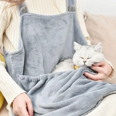 PET 강아지 고양이 그루밍 앞치마 캥거루 타월/가운 대표 이미지