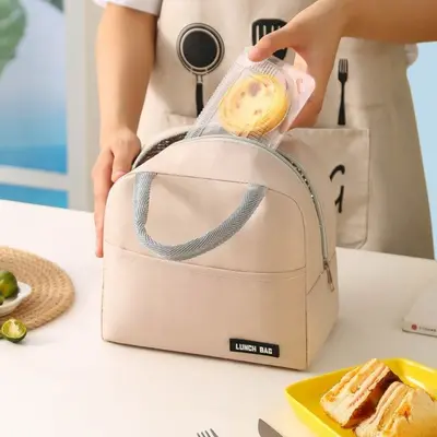 보온 보냉 도시락가방 소풍 피크닉 직장인 도시락통 3개 묶음 대표 이미지