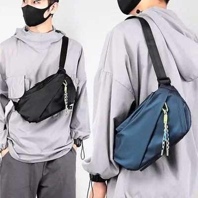 남성 데일리 외출 간편 여행 보조 가방 크로스백 대표 이미지
