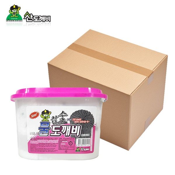 참숯 물도깨비 제습제 1P 한박스 16개입 실내탈취제 대표 이미지