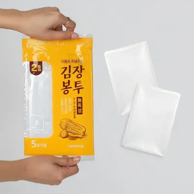 튼튼한 국산 투명 비닐 김장용 봉투 소형 기타주방잡화 대표 이미지