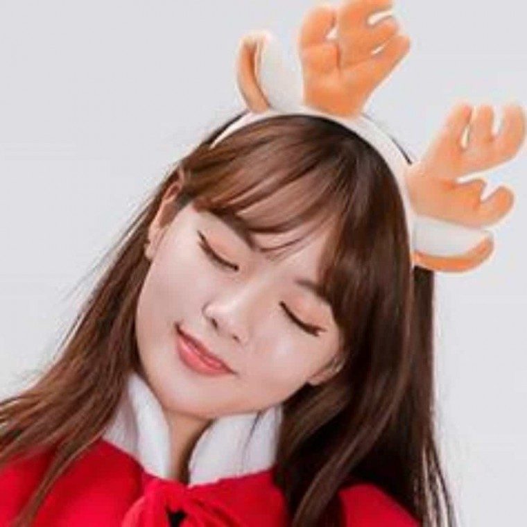 크리스마스루돌프머리띠 크리스마스악세사리 루돌프 3개 묶음 대표 이미지
