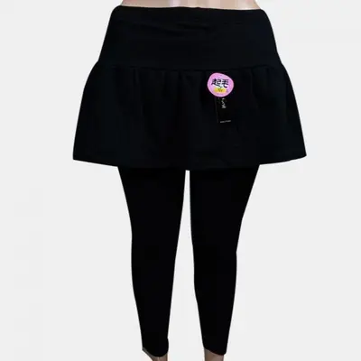 기모 플레어 치마레깅스 요가복커버업 레깅스커버 대표 이미지