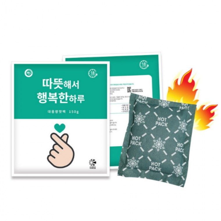 따뜻한 핫팩 30개 대용량 18시간 150g 손난로 대표 이미지