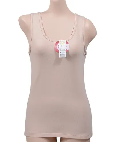 혜명잡화몰 카밀라 심플한 민무늬 부드러운 안감 여성런닝나시 대표 이미지