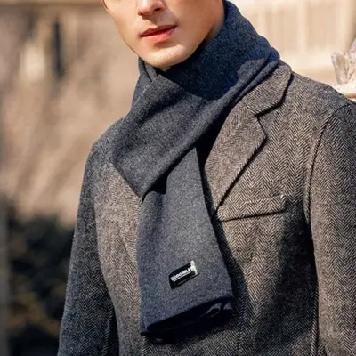 남자 머플러 목도리 겨울 방한 남성용 니트 정장 대표 이미지