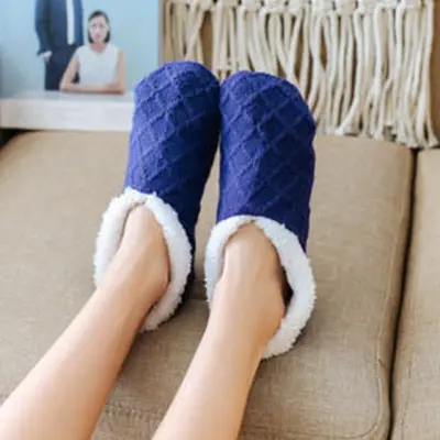와플 발토시 미끄럼방지 수면양말 따뜻한 덧신 3개 묶음 대표 이미지