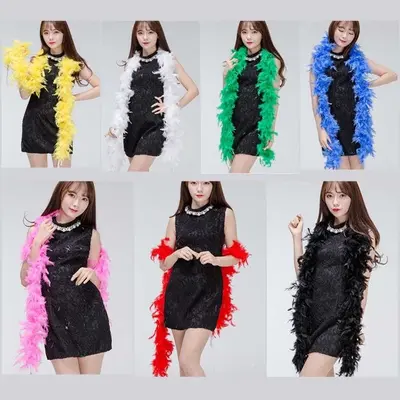 깃털목도리 코스프레깃털소품 대표 이미지