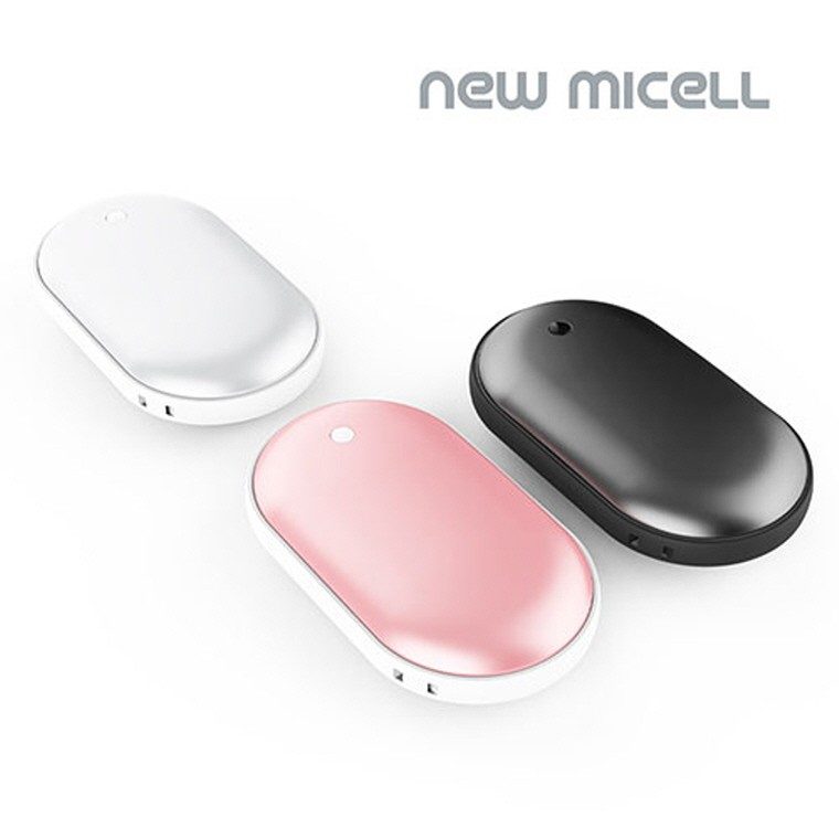 뉴미셀 휴대용 손난로 보조배터리 겸용 5000mAh 대표 이미지