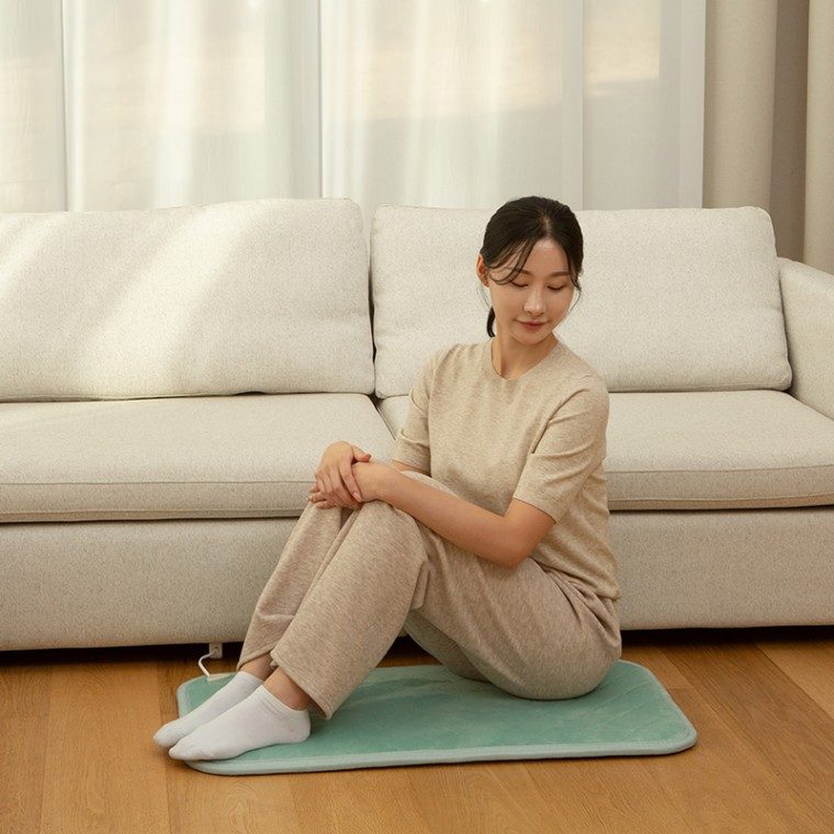 온열 전기방석 2인용 극세사 벨로아 대표 이미지