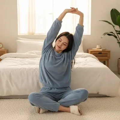 극세사 수면잠옷 극세사파자마 여성홈웨어 대표 이미지