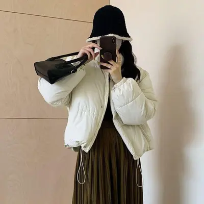여자 루즈핏 웰론 숏패딩 3color 여성웰론 점퍼 대표 이미지