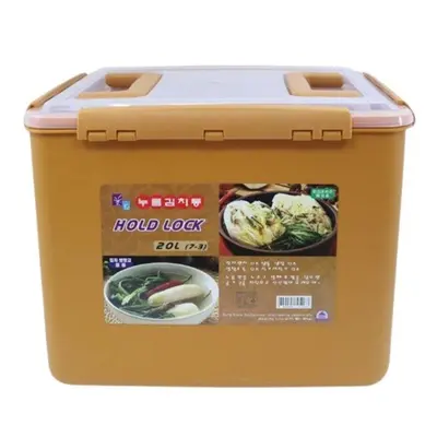 국산 누름 김치통 20L 절임통 반찬 밀폐용기 대표 이미지