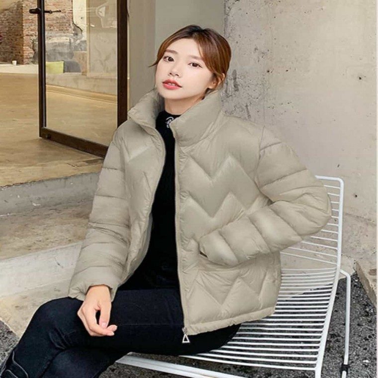여성 패딩조끼 누빔 하프 기장 겨울 2벌 세트 대표 이미지