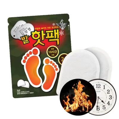 김상병 붙여붙여 군용핫팩 발바닥 10개입 1팩 대표 이미지