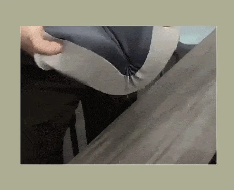 메모리폼 방석 등받이쿠션 바른자세 밸런스 기능성방석 상세 이미지 1