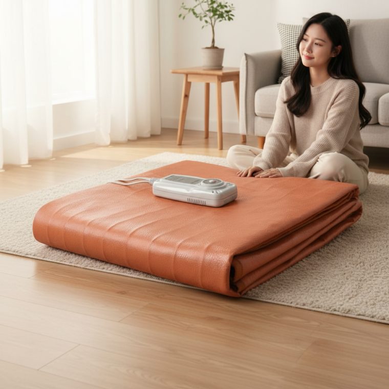 국산 온열 전기장판 거실 침실용 방수 매트 대표 이미지