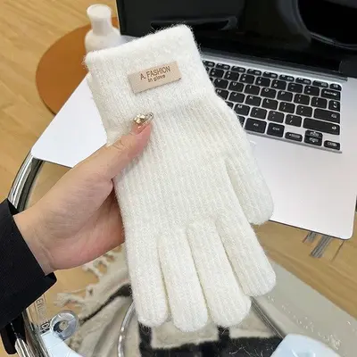 남녀공용 7컬러 터치업 윈터 데일리 니트장갑 3개 묶음 대표 이미지