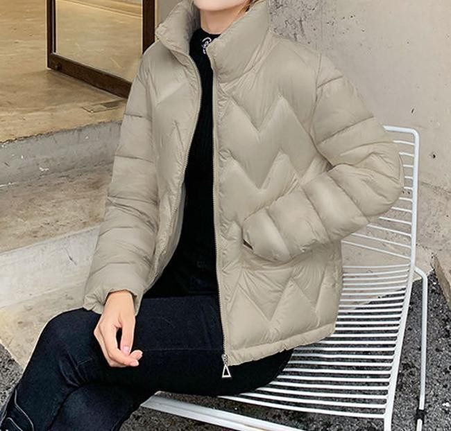 웰론점퍼 경량패딩여성 겨울패딩 숏패딩 대표 이미지