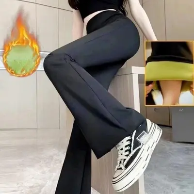XL 사이즈 전체 기모 부츠컷 레깅스 키작녀 키큰녀 대표 이미지