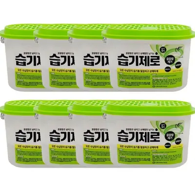 피죤 강력 제습제 습기제로 8개입 유해물질 무첨가 대표 이미지