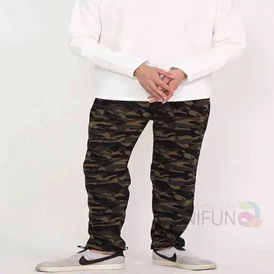 남자 겨울바지 기모 밀리터리 카키 따뜻한바지 대표 이미지