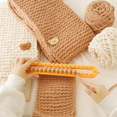 목도리DIY 목도리뜨개질세트 뜨개목도리 목도리뜨개질 대표 이미지