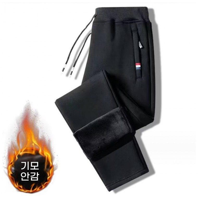 기모바지 기모 트레이닝바지 조거 일자 츄리닝 바지