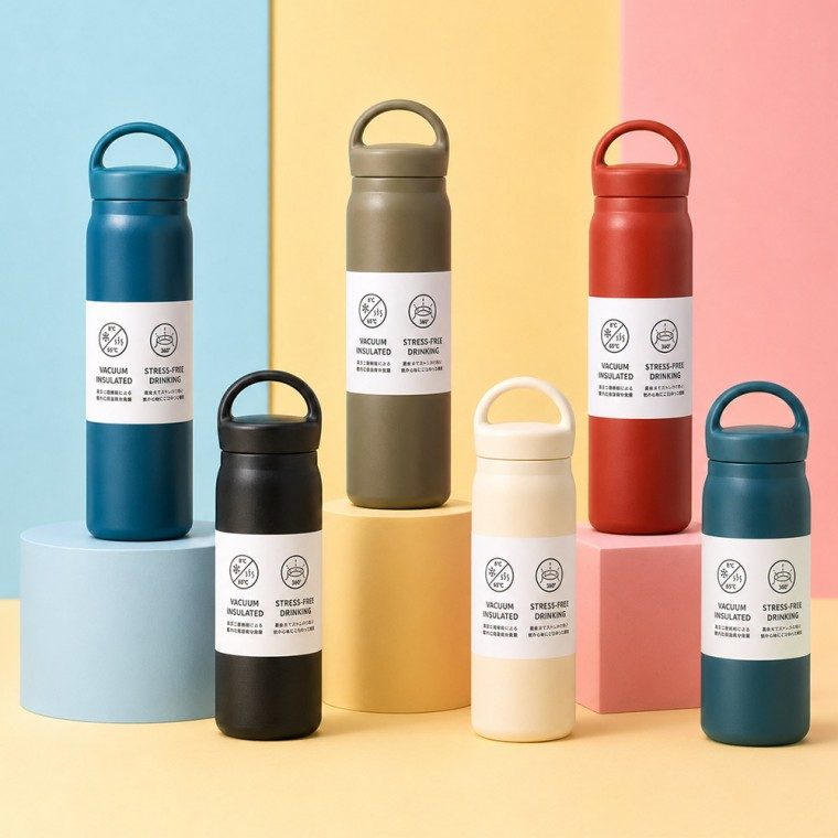 손잡이 진공 텀블러 스텐304 350ml 500ml 대표 이미지