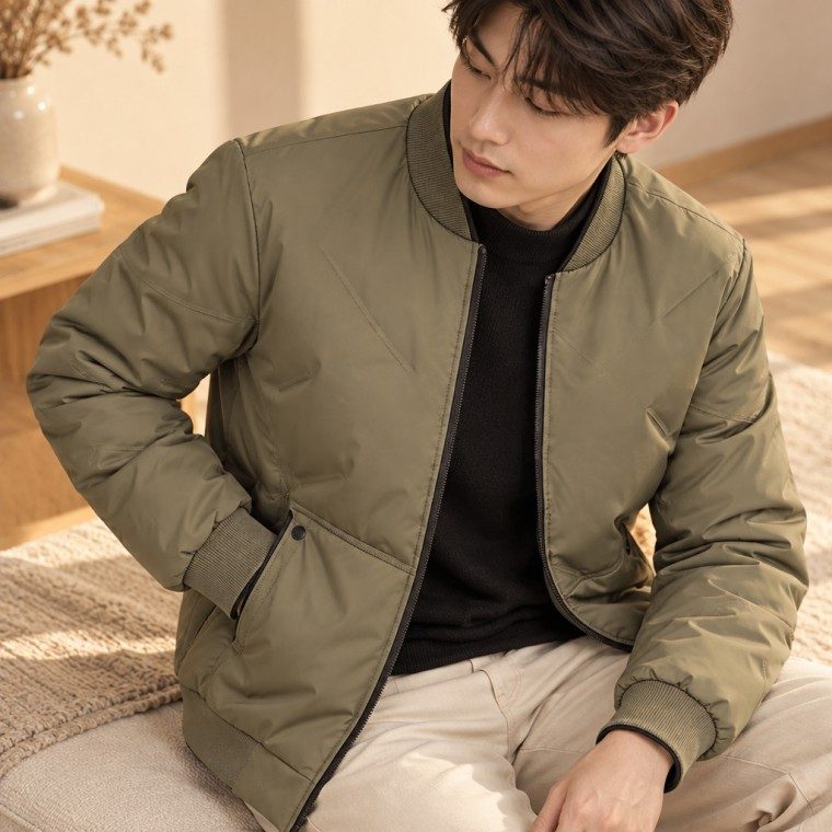 겨울 패딩 웰론 점퍼 보온성 좋은 경량 아우터 대표 이미지