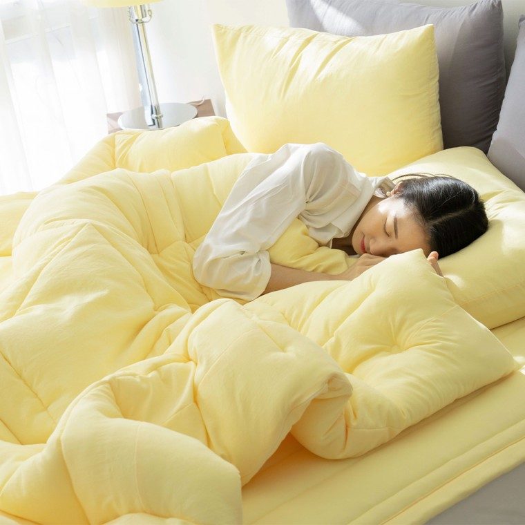 차렵이불 패드세트 옥수수솜 소프트 워싱 대표 이미지