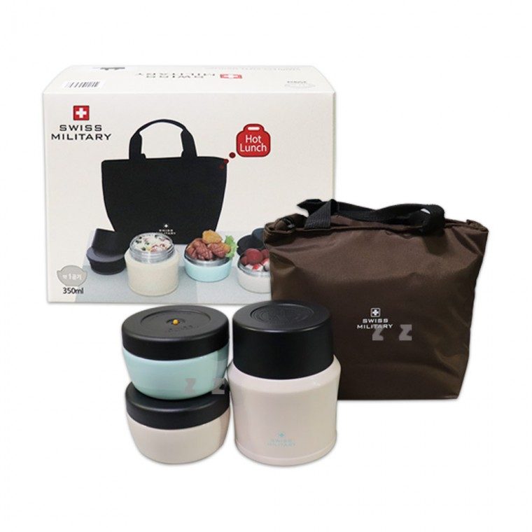 스위스 밀리터리 루앙 보온도시락 세트 350ml-H 대표 이미지