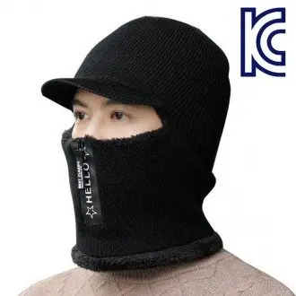 겨울멋쟁이 중년 남성 귀덮개 캡 모자 겨울 귀달이모자 3개 묶음 상세 이미지 1