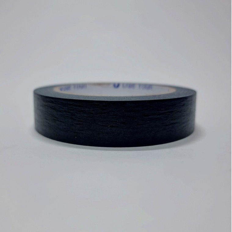 블랙 마스킹테이프 종이테이프 25mm 3개 묶음 대표 이미지