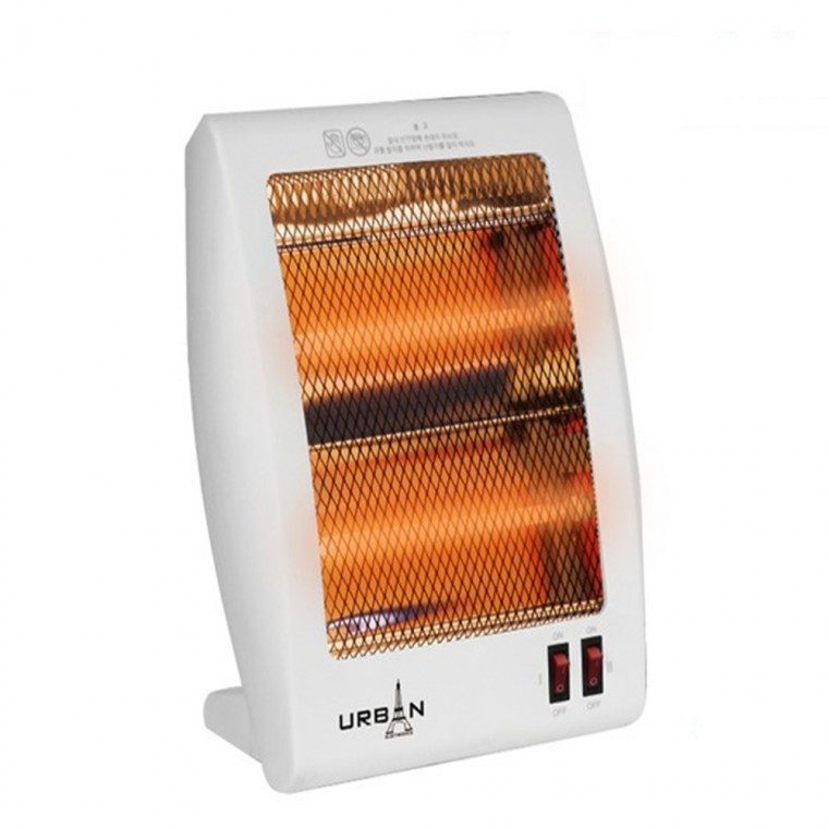 어반800 화이트 800W 2단 석영관 전기히터 대표 이미지