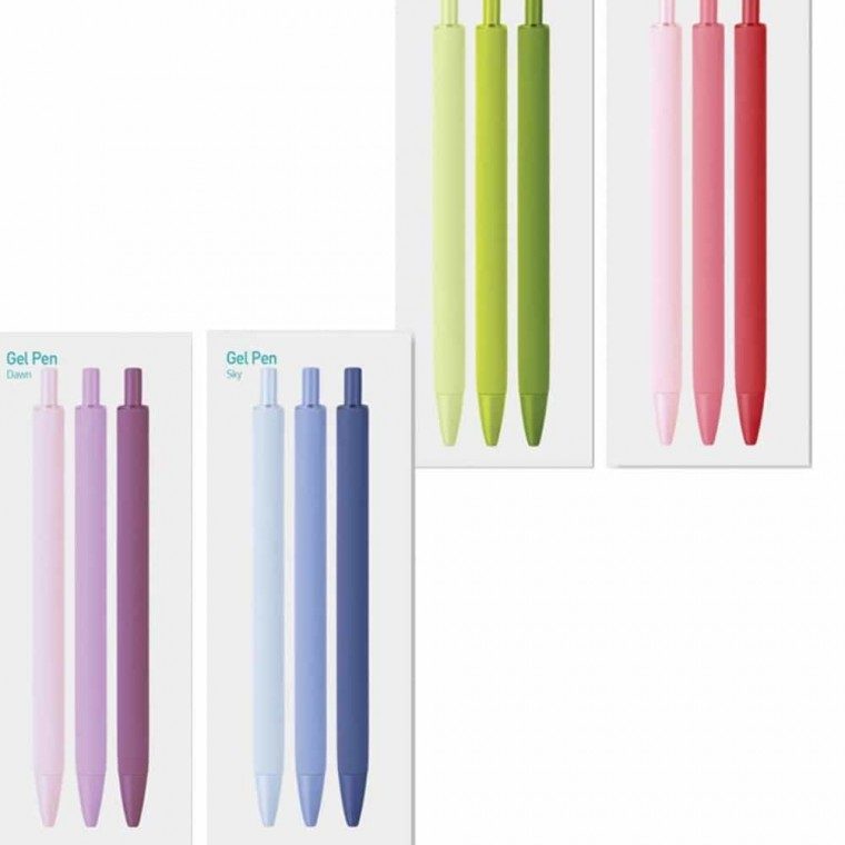 부드러운볼펜 다이어리펜 어프리 젤펜 검정 0.5mm 대표 이미지