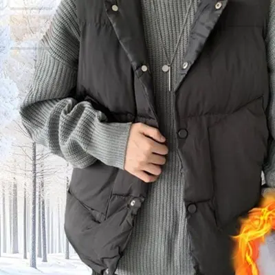 스토어 연 후드 패딩조끼 경량패딩 경량패딩조끼 대표 이미지
