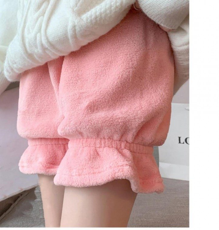 호박 벨벳 수면바지 패션 편안한바지 여성 대표 이미지