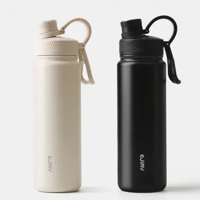 에지리 대용량 텀블러 보틀 850ml 블랙 화이트 대표 이미지