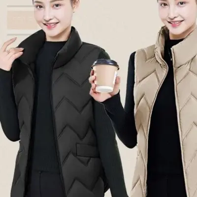 스토어 연 여자 초경량 조끼 여성경량조끼 대표 이미지