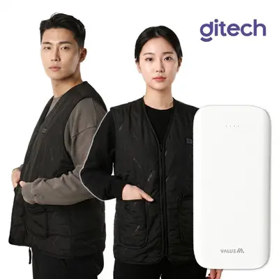 발열조끼 현장안전조끼 여자패딩조끼 발열자켓 대표 이미지