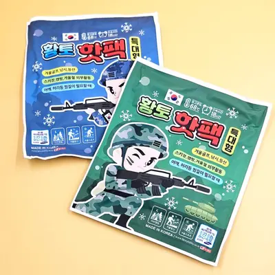 대용량 군용 레저용 향토 핫팩 국내생산 150g 대표 이미지