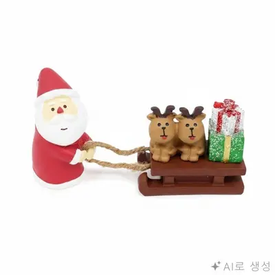 루돌프 썰매 싼타장식 성탄장식 대표 이미지