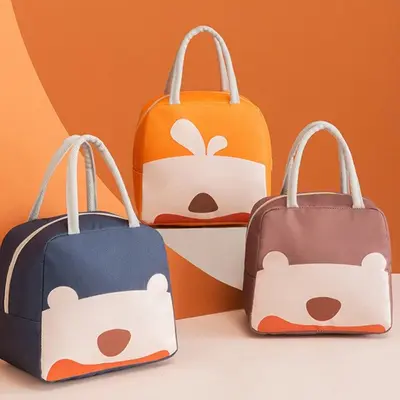 CE-02 웜도시락가방 보냉 도시락 가방 보냉백 3개 묶음 대표 이미지