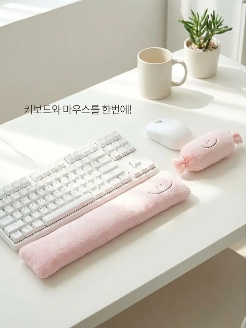 달콤 사탕 손목쿠션 세트 손목보호대 마우스 손목받침 상세 이미지 3