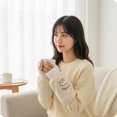 방한용 팔토시 손난로 장갑 강아지 보온 오염방지 대표 이미지