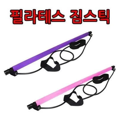 필라테스 짐스틱 스트레칭 전신운동 코어운동 튜빙밴드 대표 이미지