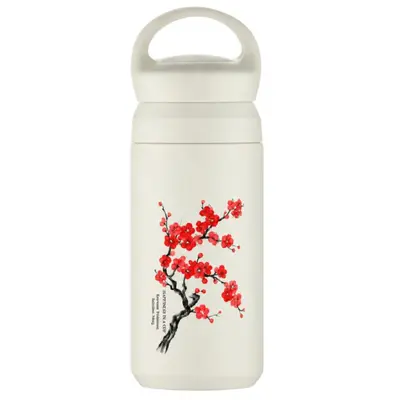 한국전통 사군자 매화 핸들 진공 텀블러 350ml 대표 이미지
