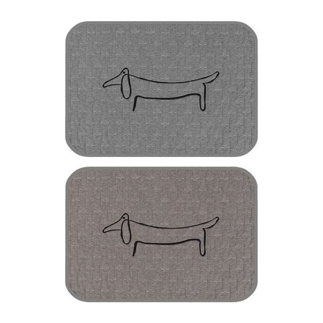 스토어 연 싱크강아지퀼트발매트 싱크대발판 순면발매트 대표 이미지